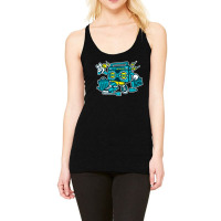 Funny Boombox Racerback Tank | Artistshot