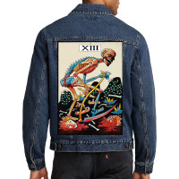 Death Of Emotion Card Men Denim Jacket | Artistshot