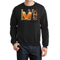 Womens Love Mia Life Fall Season Autumn Pumpkin Halloween Crewneck Sweatshirt | Artistshot