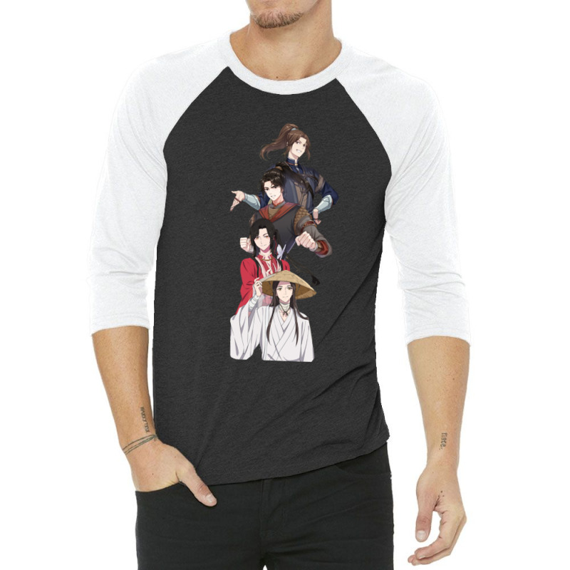 Anime Heaven Officials Blessing 3/4 Sleeve Shirt | Artistshot