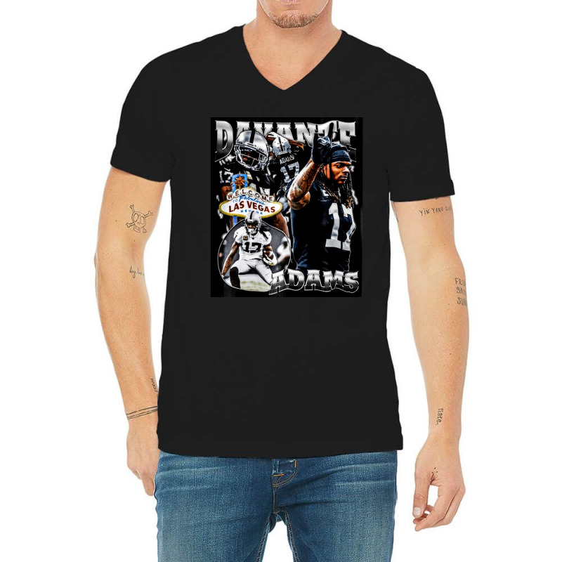 Davante Adams, Davante, Adams, Davante Adam, Davante Adams Vintage, Da V-neck Tee | Artistshot