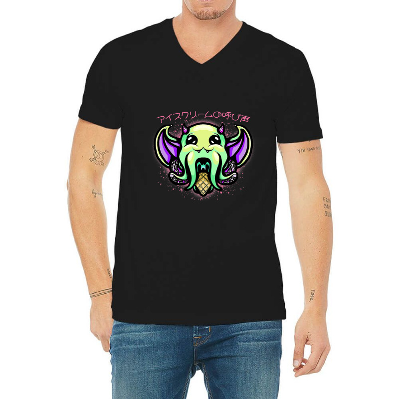 Halloween Pastel Heart Monster Hand Creepy Spooky Halloween Lover V-Neck Tee by wrenchselenia | Artistshot