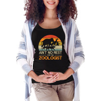 Zoologist Zookeeping Wildlife Zoology Zoo Employee Zookeeper Maternity Scoop Neck T-shirt | Artistshot