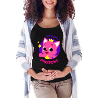 Pinkfong Official Maternity Scoop Neck T-shirt | Artistshot