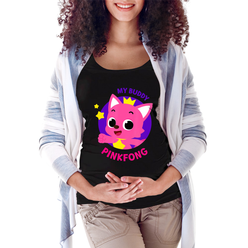 Pinkfong Official Maternity Scoop Neck T-shirt by Crowley Tidwell | Artistshot