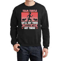 Team Turtle We'll Get There Running Marathon Runner Premium Crewneck Sweatshirt | Artistshot