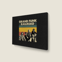 Grand Funk Railroad, Grand, Funk, Railroad, Grand Funk Railroads, Gran Landscape Canvas Print | Artistshot