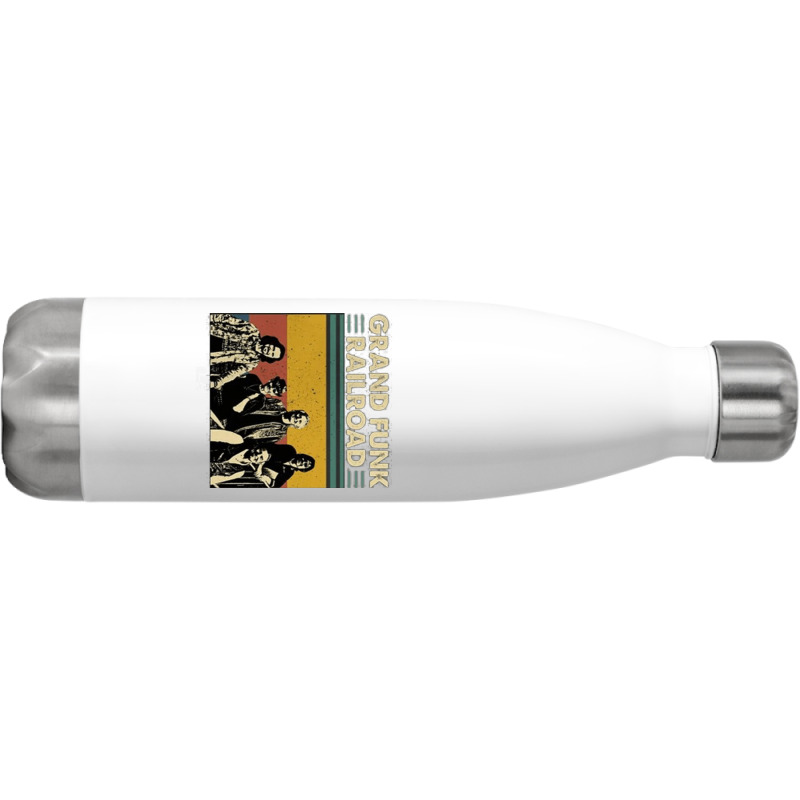 Grand Funk Railroad, Grand, Funk, Railroad, Grand Funk Railroads, Gran Stainless Steel Water Bottle | Artistshot