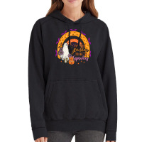 Tis The Season To Be Spooky Rainbow Ghouls Pumpkin Halloween Vintage Hoodie | Artistshot