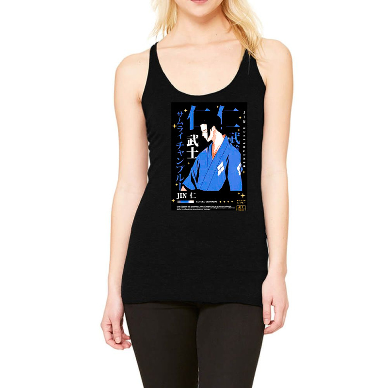 Samurai Champloo Jin, Samurai, Champloo, Jin, Samurai Champloo Jins, S Racerback Tank by cm-arts | Artistshot