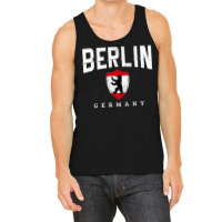 Berlin Germany Bear Flag Souvenir Travel German Gift T Shirt Tank Top | Artistshot