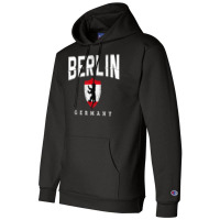 Berlin Germany Bear Flag Souvenir Travel German Gift T Shirt Champion Hoodie | Artistshot