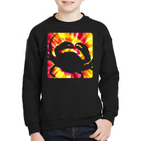 Tie Dye Crab For Crab Lovers Youth Sweatshirt | Artistshot