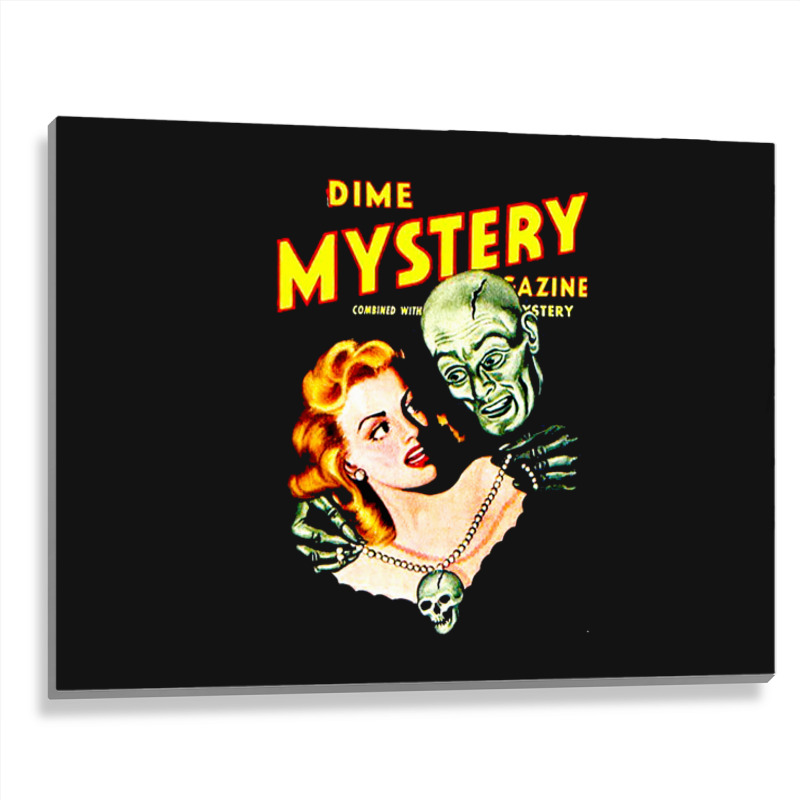 Dime Mystrey Magazine, Dime, Mystrey, Magazine, Dime Mystrey Magazines Metal Print Horizontal | Artistshot