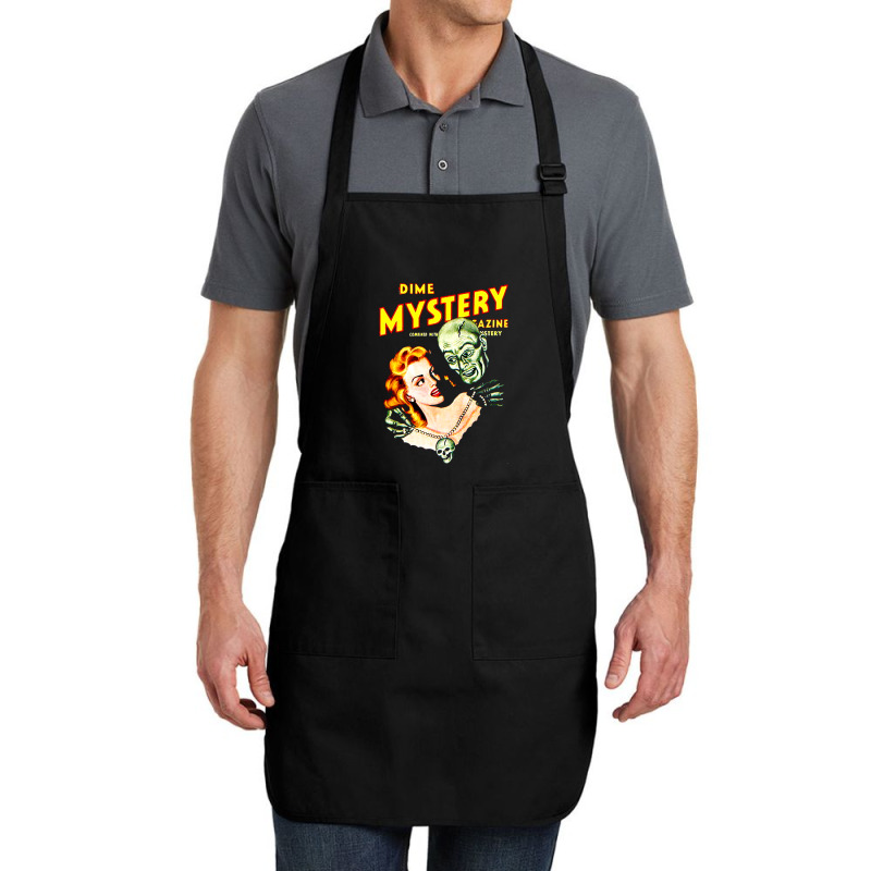 Dime Mystrey Magazine, Dime, Mystrey, Magazine, Dime Mystrey Magazines Full-length Apron | Artistshot