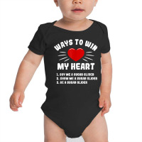 Ways To Win My Heart Sugar Glider Funny Animal Meme Humor Baby Bodysuit | Artistshot