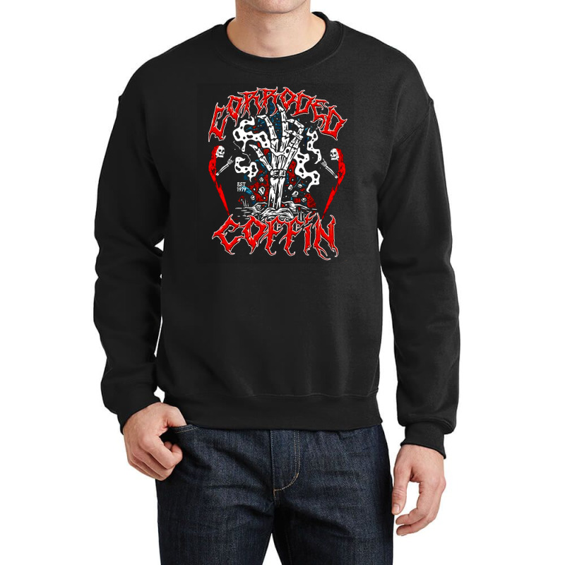 Corroded Coffin, Corroded Coffin 1986, Corroded, Coffin, Corroded, Cof Crewneck Sweatshirt | Artistshot