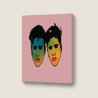 Martinez Twins Portrait Canvas Print | Artistshot