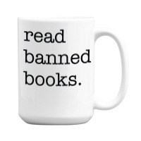 Vintage Read Banned Books 15 Oz Coffee Mug | Artistshot