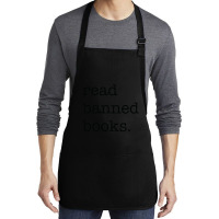 Vintage Read Banned Books Medium-length Apron | Artistshot