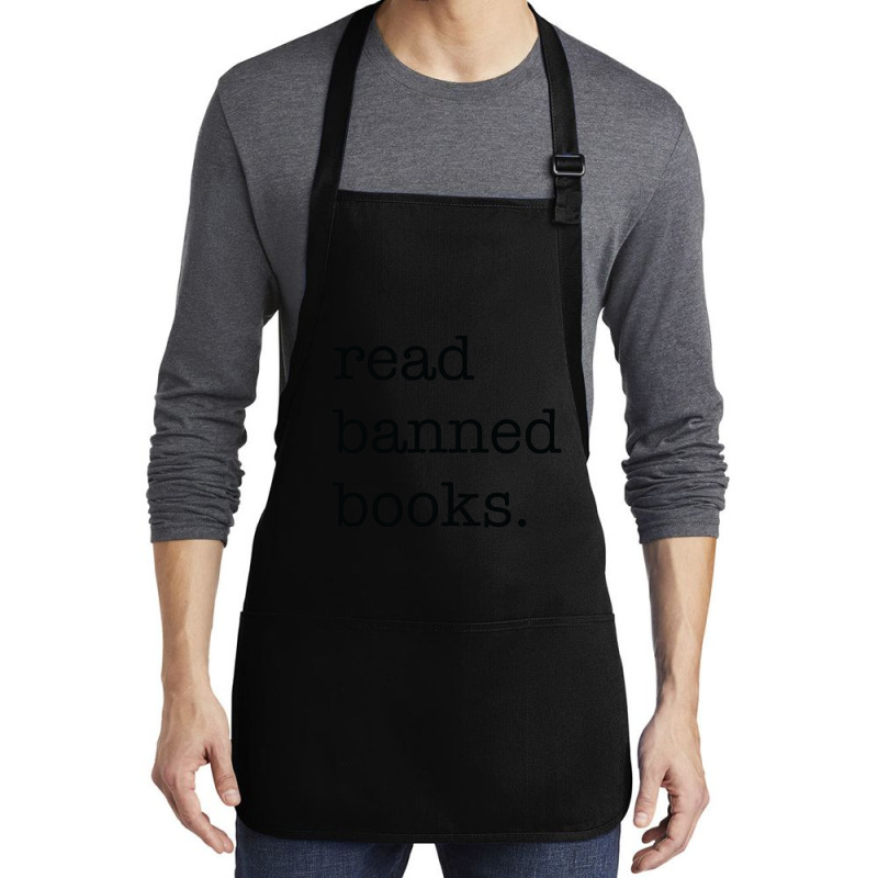 Vintage Read Banned Books Medium-length Apron | Artistshot