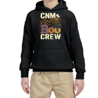 Scary Nurse Halloween Ghost Spider Cnm Nurse Boo Crew Youth Hoodie | Artistshot