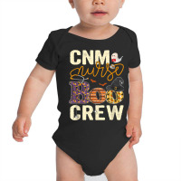 Scary Nurse Halloween Ghost Spider Cnm Nurse Boo Crew Baby Bodysuit | Artistshot