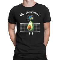 Funny Volleyball For Men Women Holy Guacamole Player Blocker T-shirt | Artistshot