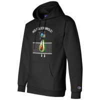 Funny Volleyball For Men Women Holy Guacamole Player Blocker Champion Hoodie | Artistshot