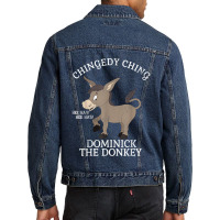 Chingedy Ching Hee Haw Hee Haw Donkey Men Denim Jacket | Artistshot