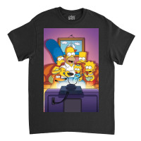 The Simpsons Family Classic T-shirt | Artistshot