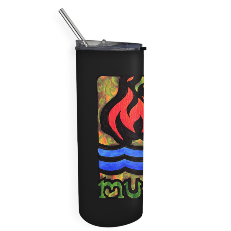 Hot Water Music Skinny Tumbler | Artistshot