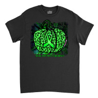 Neural Tube Defects Awareness   Leopard Pumpkin Ribbon T Shirt Classic T-shirt | Artistshot