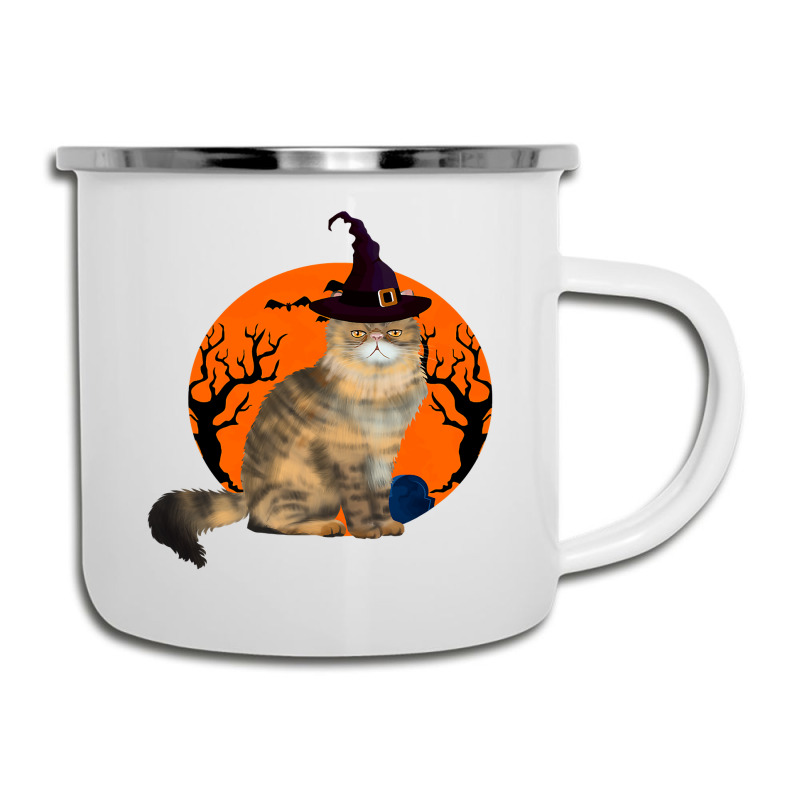 Halloween People Giving Me Peace Hand Skeleton Skull Creeps Halloween Camper Cup | Artistshot