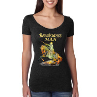 Summer Festivals Renaissance Man Knighthorse Classic Women's Triblend Scoop T-shirt | Artistshot