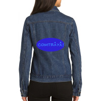 Comtraya! Stargate Greeting Ladies Denim Jacket | Artistshot