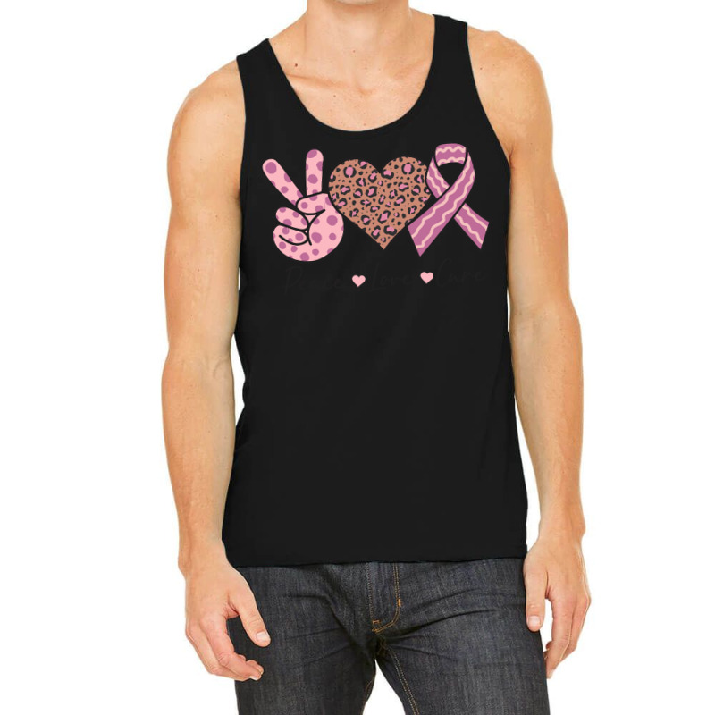 Peace Love Cure T Shirt Tank Top | Artistshot