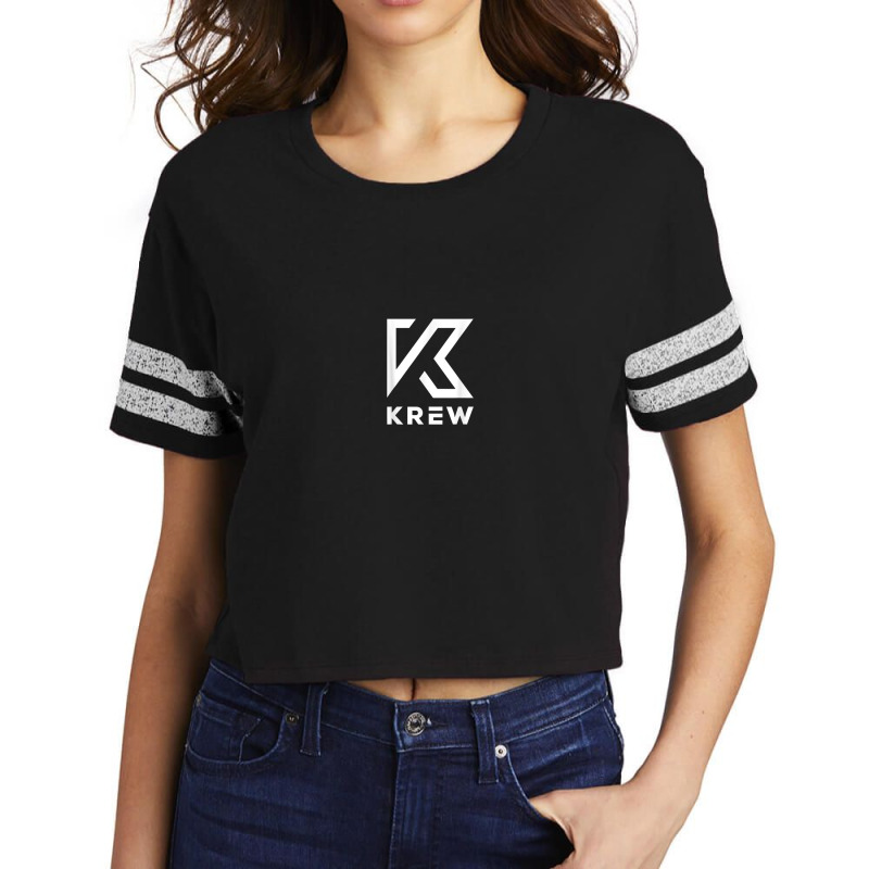 Friends Forever Krew District For Fans Scorecard Crop Tee by Fashaza | Artistshot