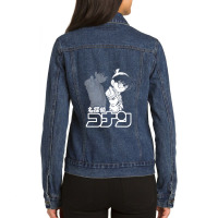 Detective Conan Ladies Denim Jacket | Artistshot