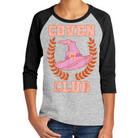 Coven Club Halloween Spooky Fall Vibes Witch Boho Groovy Youth 3/4 Sleeve | Artistshot