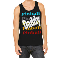 Pinball Daddy Retro Video Game Arcade Player Winner Wizard Tank Top | Artistshot