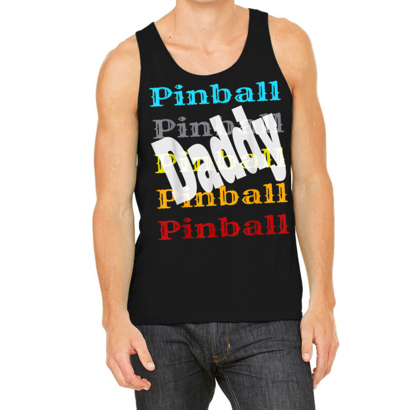 Pinball Daddy Retro Video Game Arcade Player Winner Wizard Tank Top by Fashzilla | Artistshot