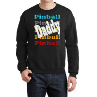 Pinball Daddy Retro Video Game Arcade Player Winner Wizard Crewneck Sweatshirt | Artistshot