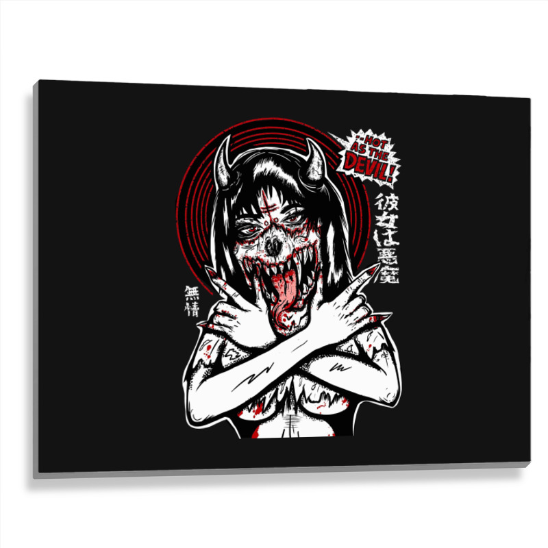 Hot As The Devil, Hot, As, The, Devil, Hot As The Devils, Hot As The D Metal Print Horizontal | Artistshot