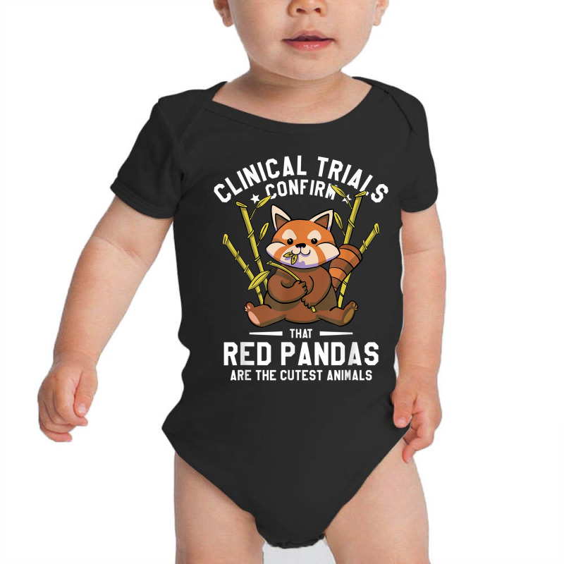 Clinical Trials Confirm That Red Pandas Are The Cutest Baby Bodysuit | Artistshot