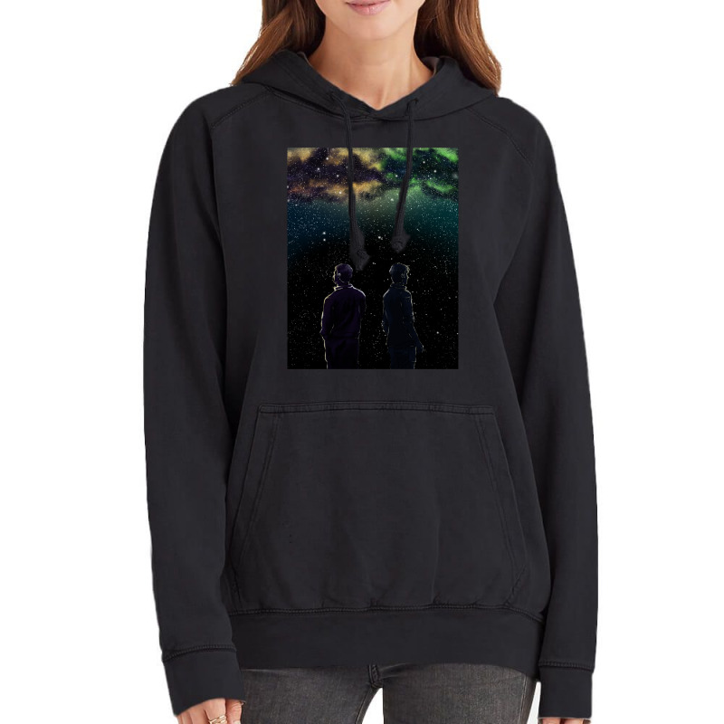 John And Rodney - A Galaxy Away Vintage Hoodie by cm-arts | Artistshot