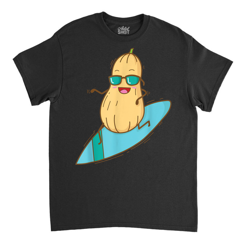 Butternut Squash Surfing In The Water Classic T-shirt by Fashzilla | Artistshot