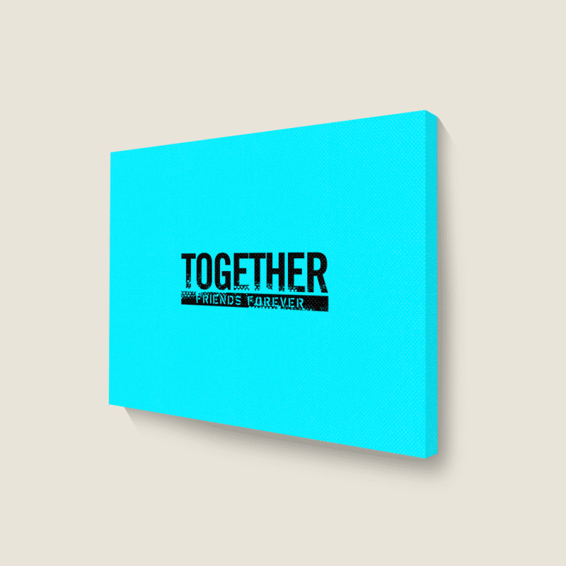 Together Landscape Canvas Print | Artistshot