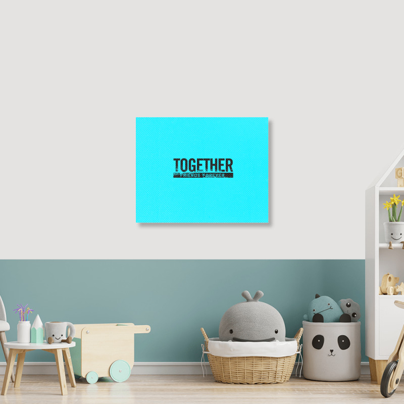 Together Landscape Canvas Print | Artistshot