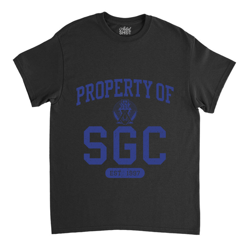 Property Of Sgc Classic T-shirt by cm-arts | Artistshot